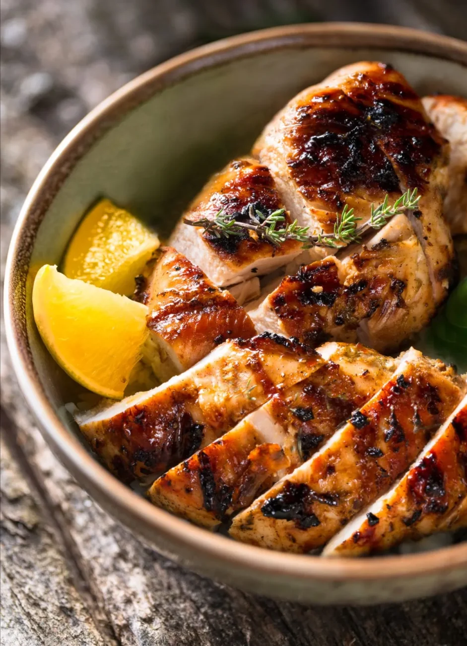 Marinated Lemon Chicken Breasts