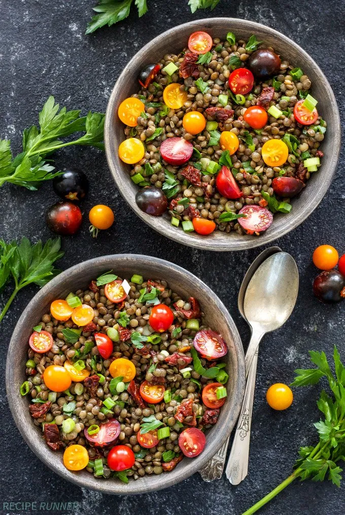 Marinated Lentil Salad