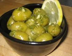 Marinated Olives With Lemon And Fresh Herbs