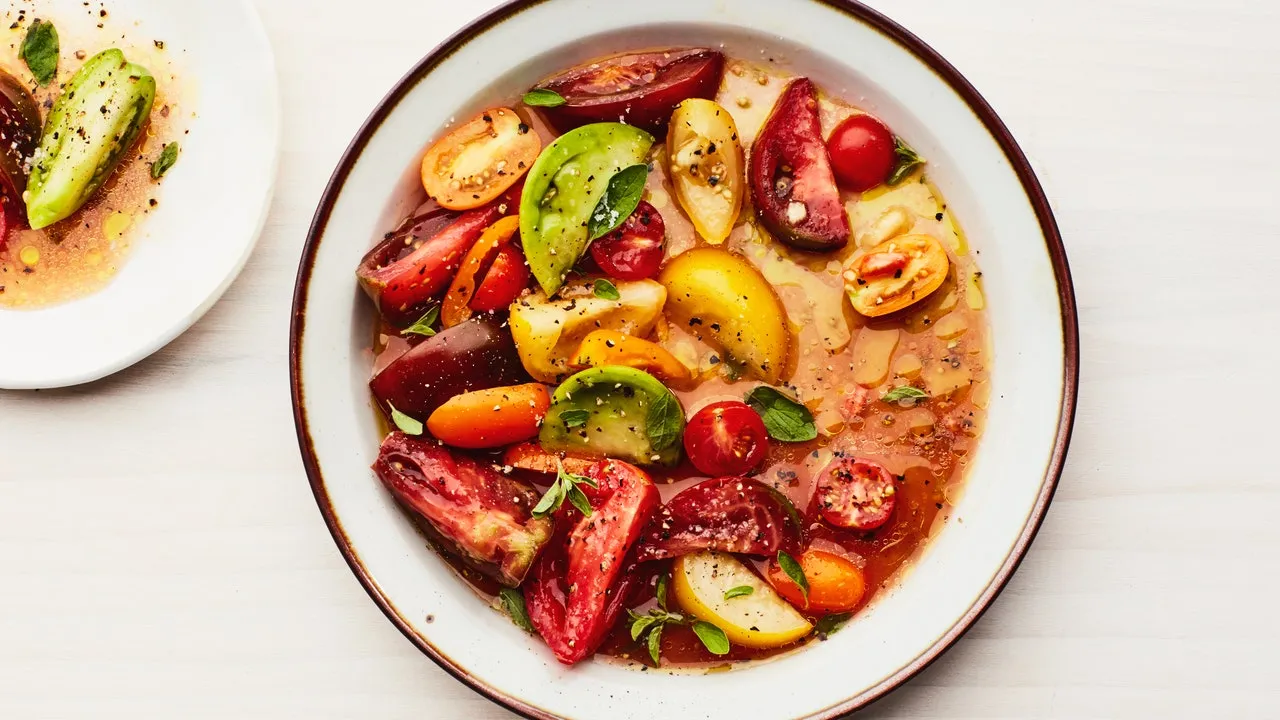 Marinated Tomato Platter