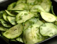 Marinated Zucchini Delight: A Flavorful Italian-Inspired Recipe