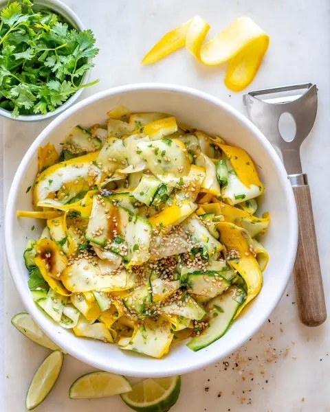 Marinated Zucchini Salad Easy And Healthy