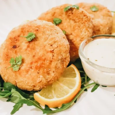 Maryland Crab Cakes With Tartar Sauce