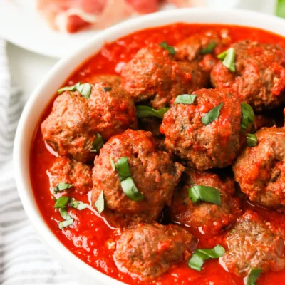 Marys Baked Italian Meatballs