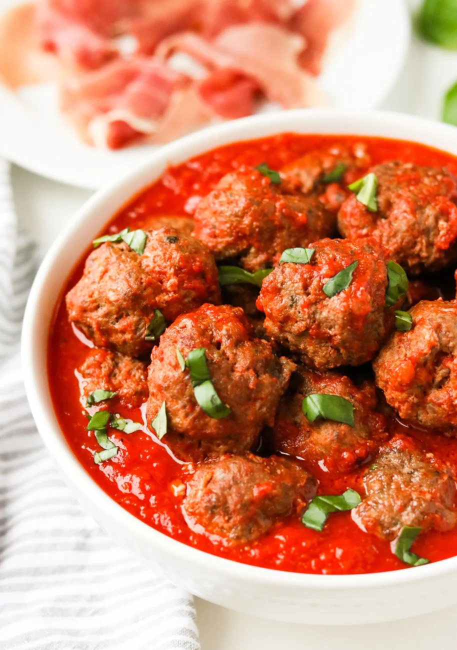 Marys Baked Italian Meatballs