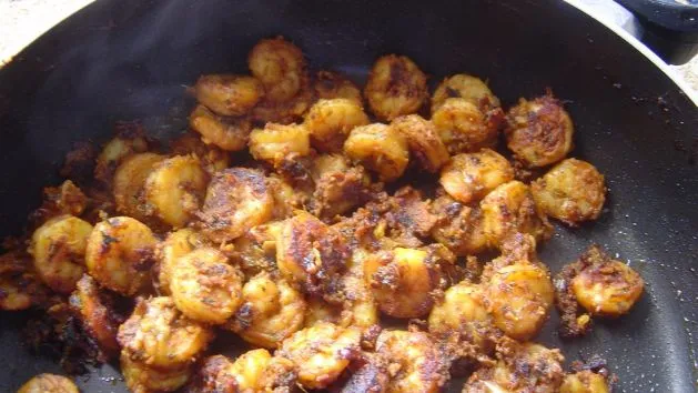 Masala Prawns Shrimp