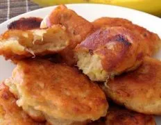 Mashed Banana Fritters