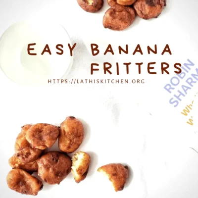 Mashed Banana Fritters