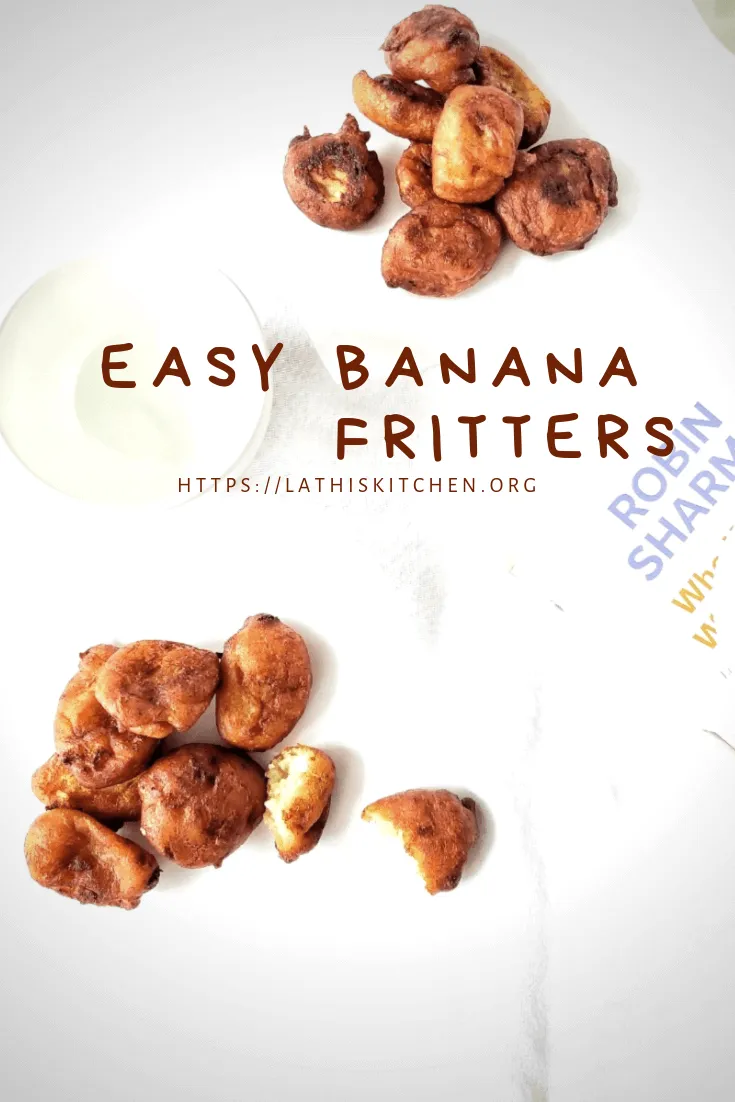 Mashed Banana Fritters