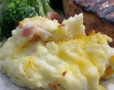 Mashed Potato Casserole With Gouda And