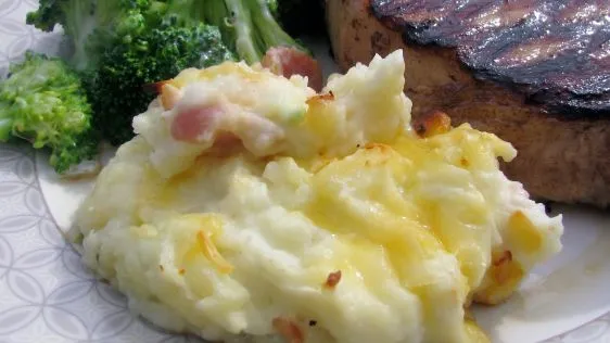 Mashed Potato Casserole With Gouda And