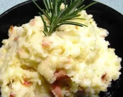 Mashed Potatoes With Prosciutto And Parmesan