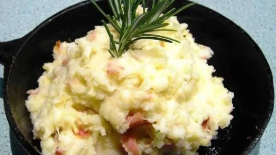 Mashed Potatoes With Prosciutto And Parmesan