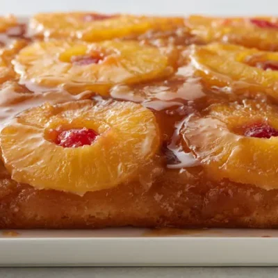 Mean Chefs Pineapple Upside Down Cake