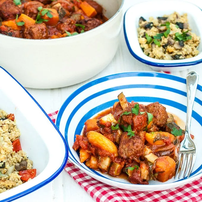 Meatball & Rice Tagine