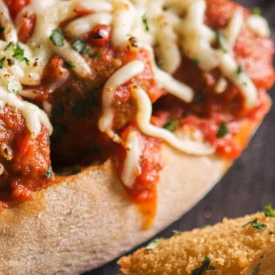 Meatball Sandwiches For A George Foreman