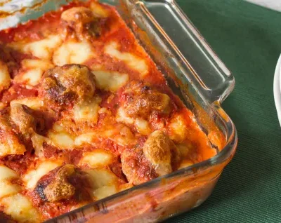 Meatball Sub Casserole