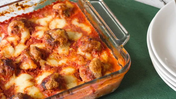 Meatball Sub Casserole