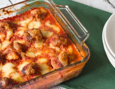 Meatball Sub Casserole