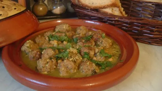 Meatball Tagine With Herbs And Lemon