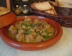 Meatball Tagine With Herbs And Lemon