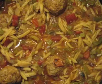 Meatballs &Amp; Orzo