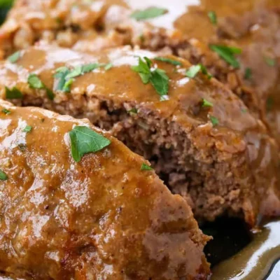 Meatloaf And Brown Gravy