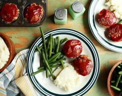 Meatloaf Muffins With Stove Top