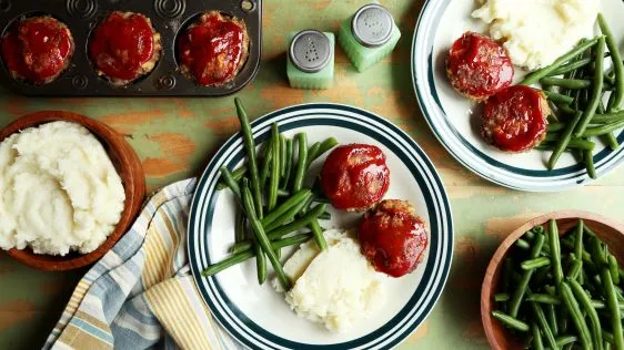 Meatloaf Muffins With Stove Top