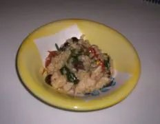 Mediterranean Chicken Risotto