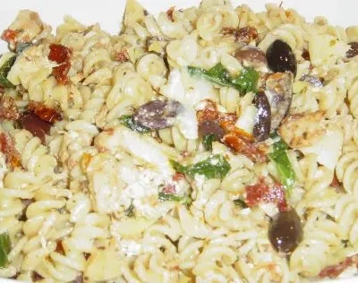 Mediterranean Pasta In Minutes