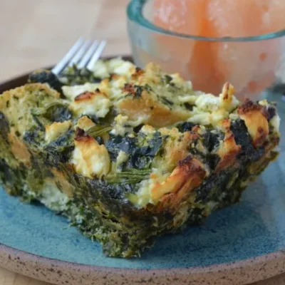 Mediterranean Spinach And Feta Cheese Strata Recipe