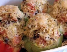 Mediterranean Stuffed Bell Peppers