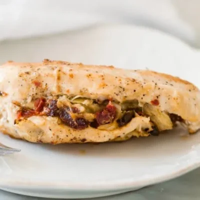 Mediterranean Stuffed Chicken Breasts