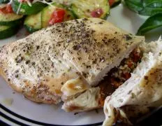 Mediterranean Stuffed Chicken Breasts