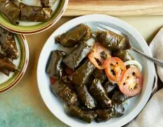 Mediterranean Stuffed Grape Leaves Delight