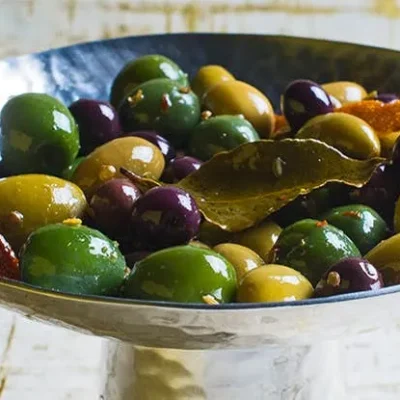 Mediterranean-Style Marinated Spiced Olives Recipe