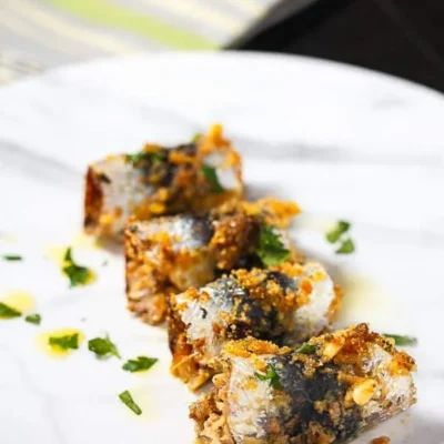 Mediterranean-Style Stuffed Sardines Recipe