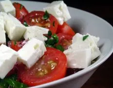 Mediterranean Tomato and Feta Cheese Salad Recipe