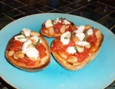 Mediterranean White Bean Bruschetta Salad Recipe