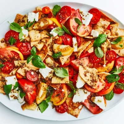 Mediterranean Zaatar Roasted Tomatoes Recipe