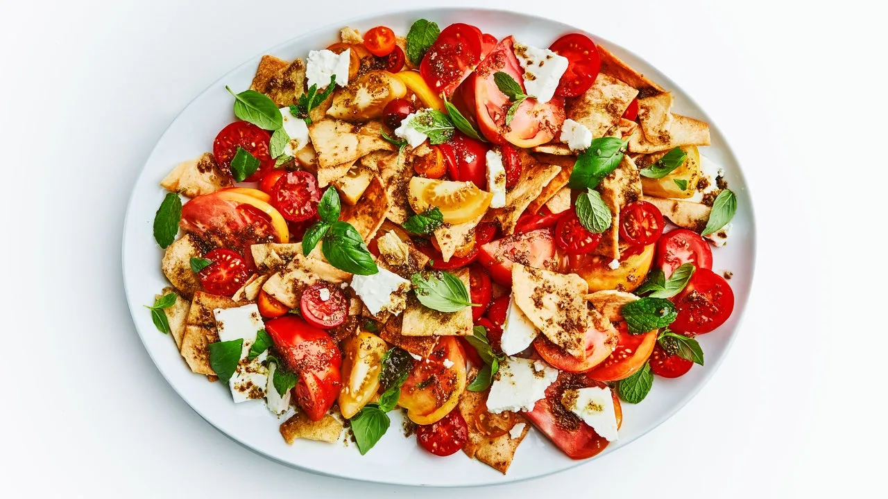 Mediterranean Zaatar Roasted Tomatoes Recipe