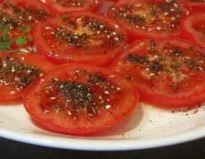 Mediterranean Zaatar Roasted Tomatoes Recipe