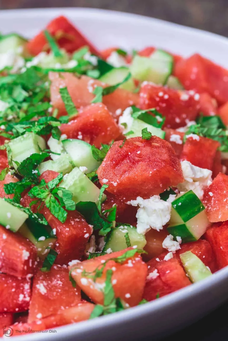 Melon With Sweet Lime Dressing