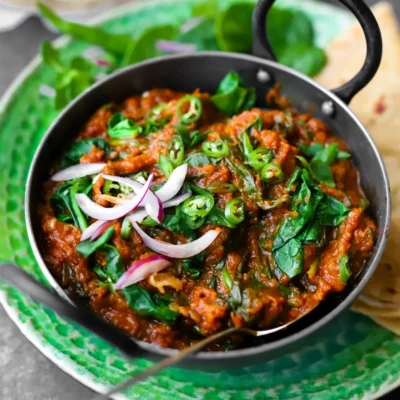 Melting In The Mouth Spinach &Amp; Potato Curry