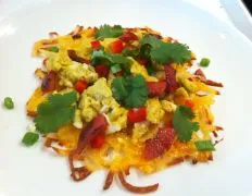 Mexi-Potato Breakfast Tostada With