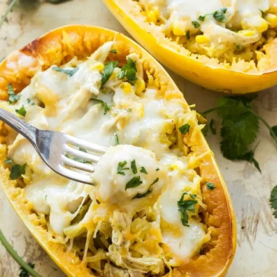 Mexican-Inspired Spaghetti Squash Enchilada Boats: A Healthy Twist