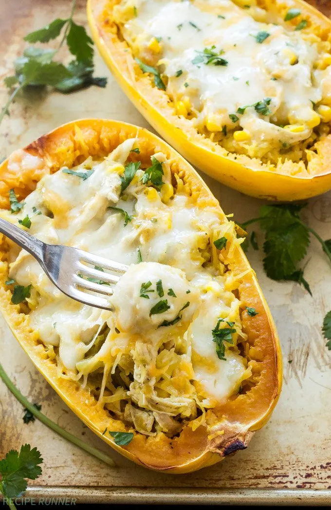 Mexican-Inspired Spaghetti Squash Enchilada Boats: A Healthy Twist