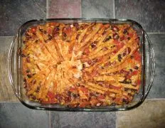 Mexican Layered Casserole Vegan 3.5 Points