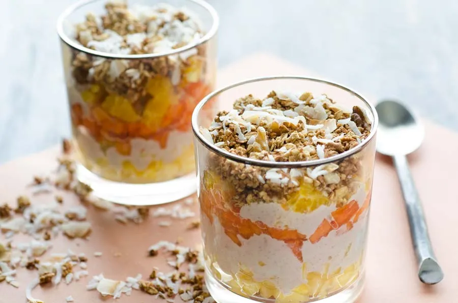 Mexican Layered Fruit Salad